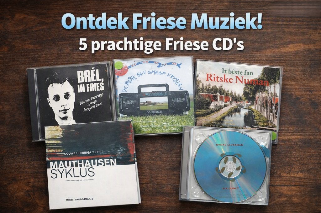Set fan 5 Friese Muziek CD’s  prachtige samling út Fryslân, Ophalen of Verzenden, Zo goed als nieuw, Overige genres