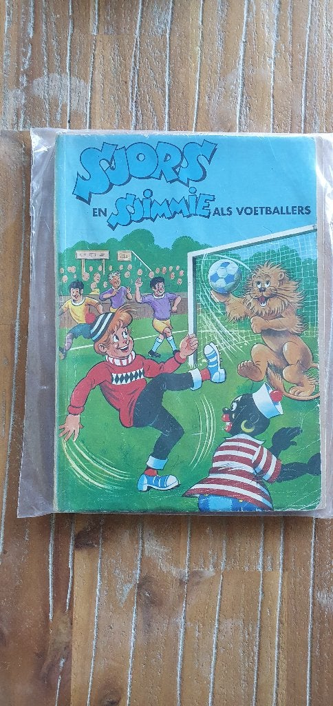 Sjors en Sjimmie - Als voetballers, Eén stripboek, Ophalen of Verzenden, Gelezen