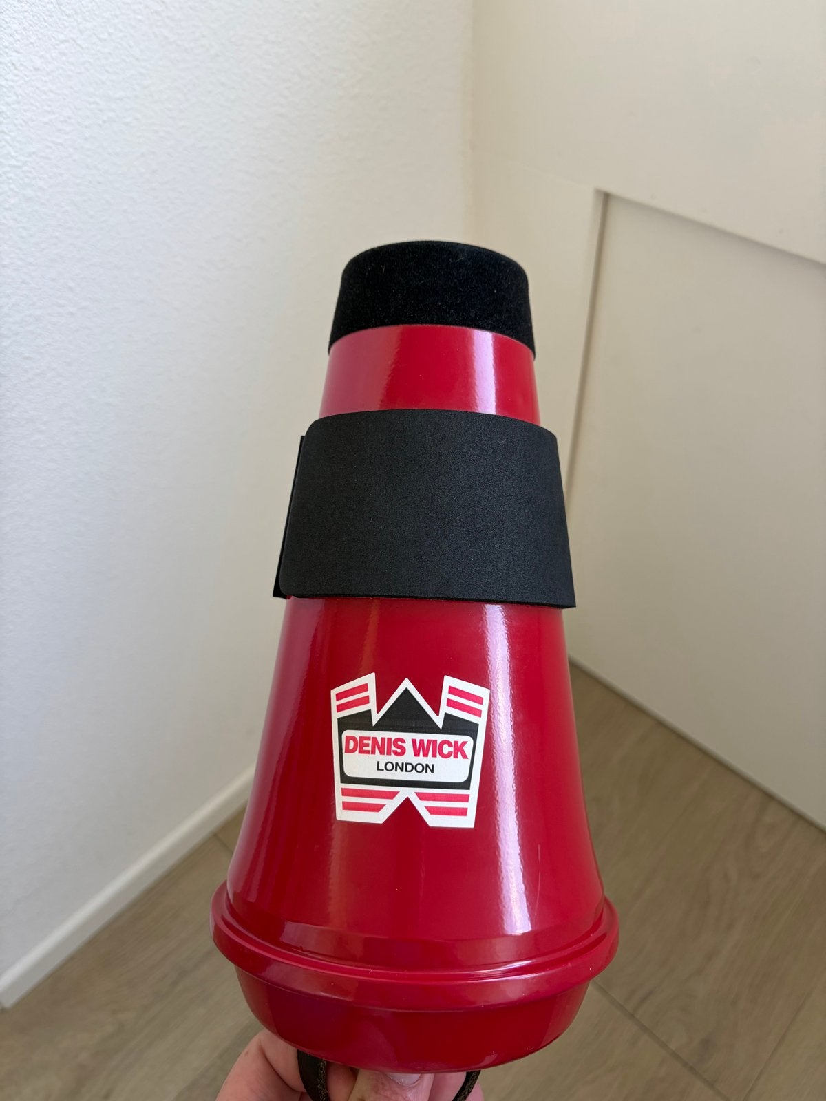 Denis Wick Euphonium Travel Mute - Perfect voor oefenen, Muziek en Instrumenten, Ophalen of Verzenden, Zo goed als nieuw, Koperblazer