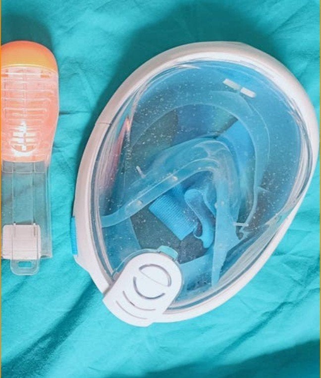 Tribord Snorkelmasker M-L - Zo goed als nieuw, Watersport en Boten, Ophalen of Verzenden