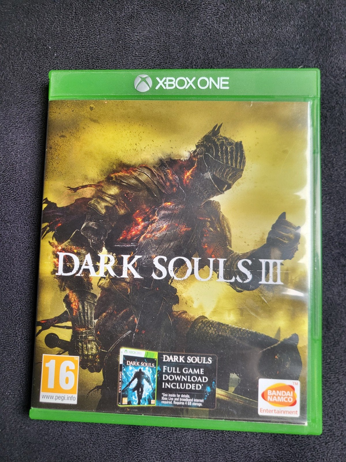 Dark Souls III Xbox One - Inclusief Dark Souls 1 Download, Online, 1 speler, Ophalen of Verzenden, Zo goed als nieuw
