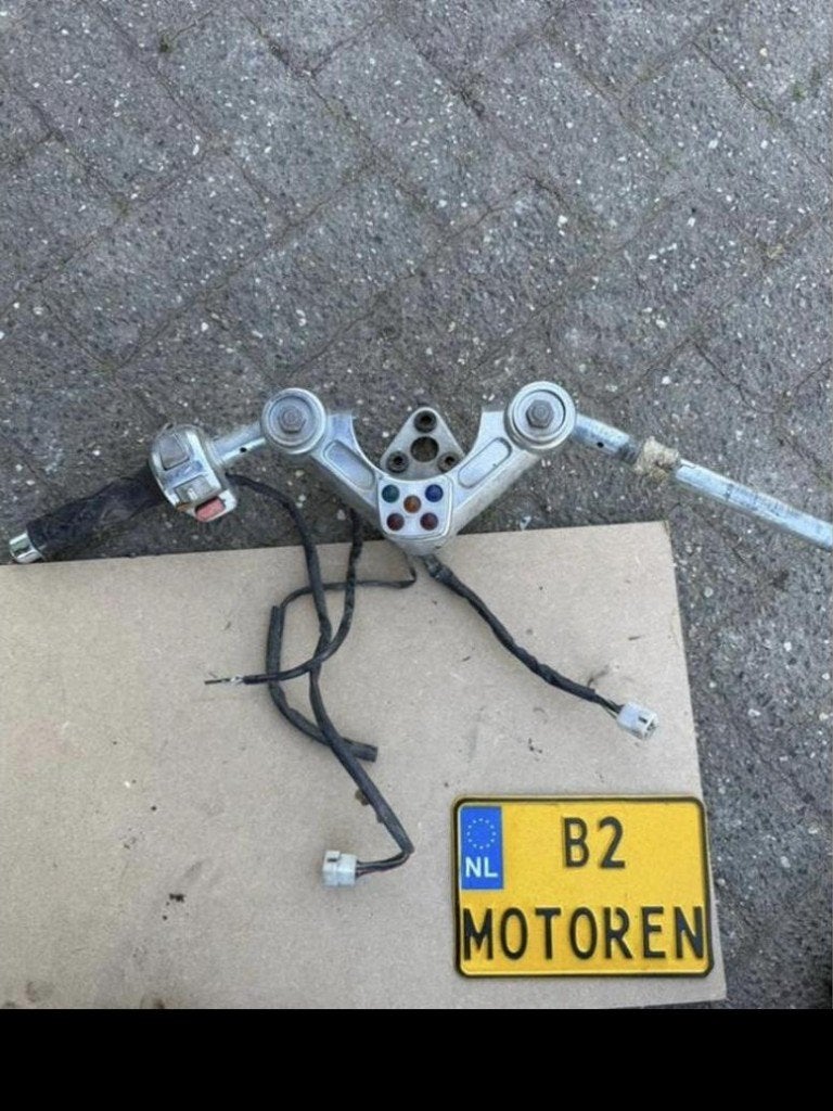Piaggio italjet 125/180 stuur met stuurknop en stekkers, Ophalen of Verzenden