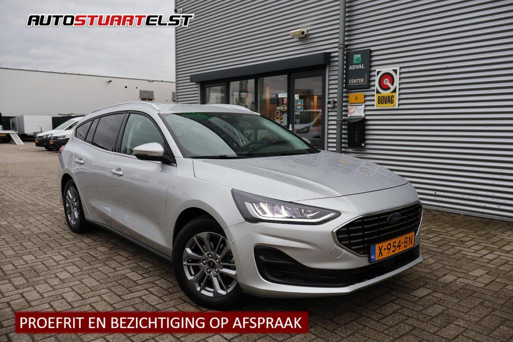 Ford Focus Wagon 1.0 Hybrid Titanium 1e Eigenaar | Volledig, Auto's, Ford, Bedrijf, Te koop, Focus, ABS, Achteruitrijcamera, Adaptive Cruise Control