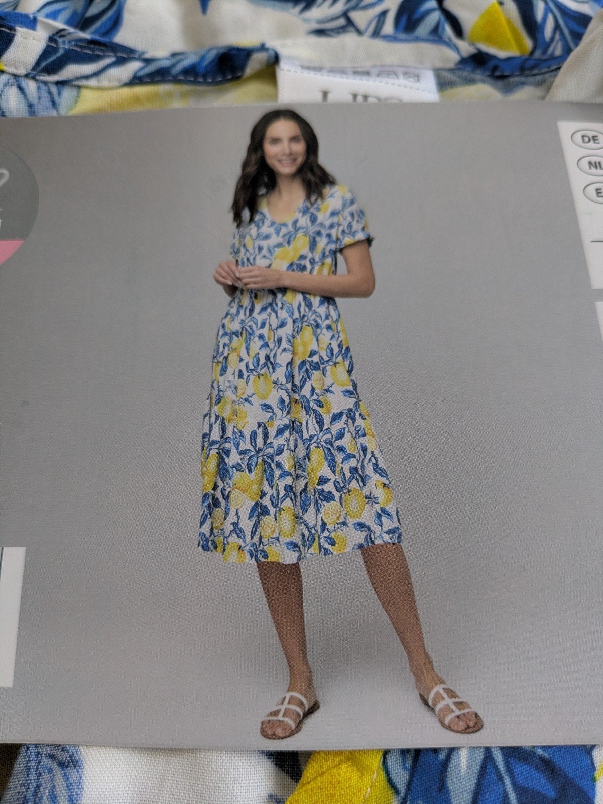 Up2fashion zomerjurk citroenen maat S, Kleding | Dames, Up2Fashion, Verzenden, Geel, Nieuw