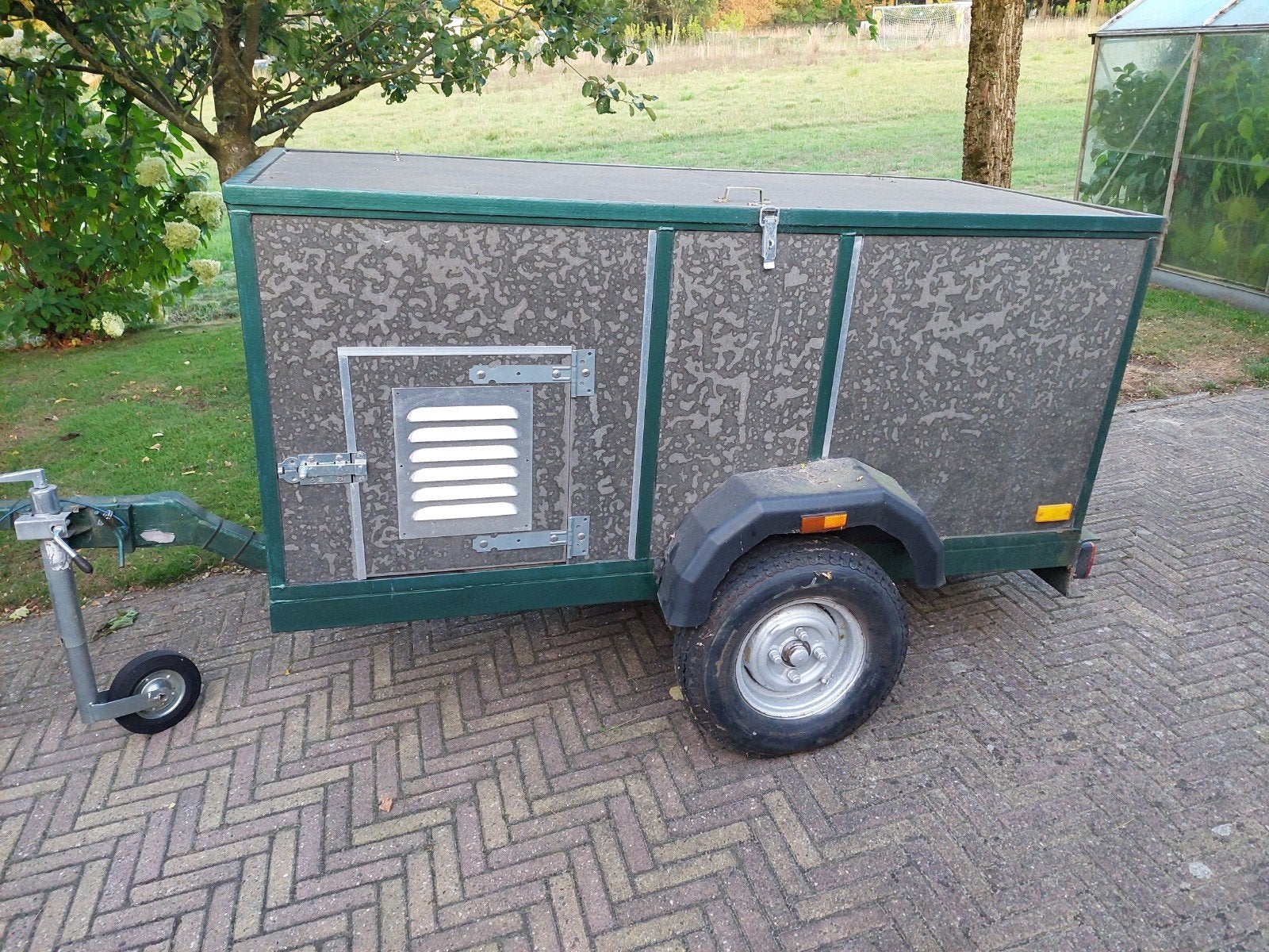 Viskar Hondenkar aanhanger bakwagen kar, Ophalen, Gebruikt