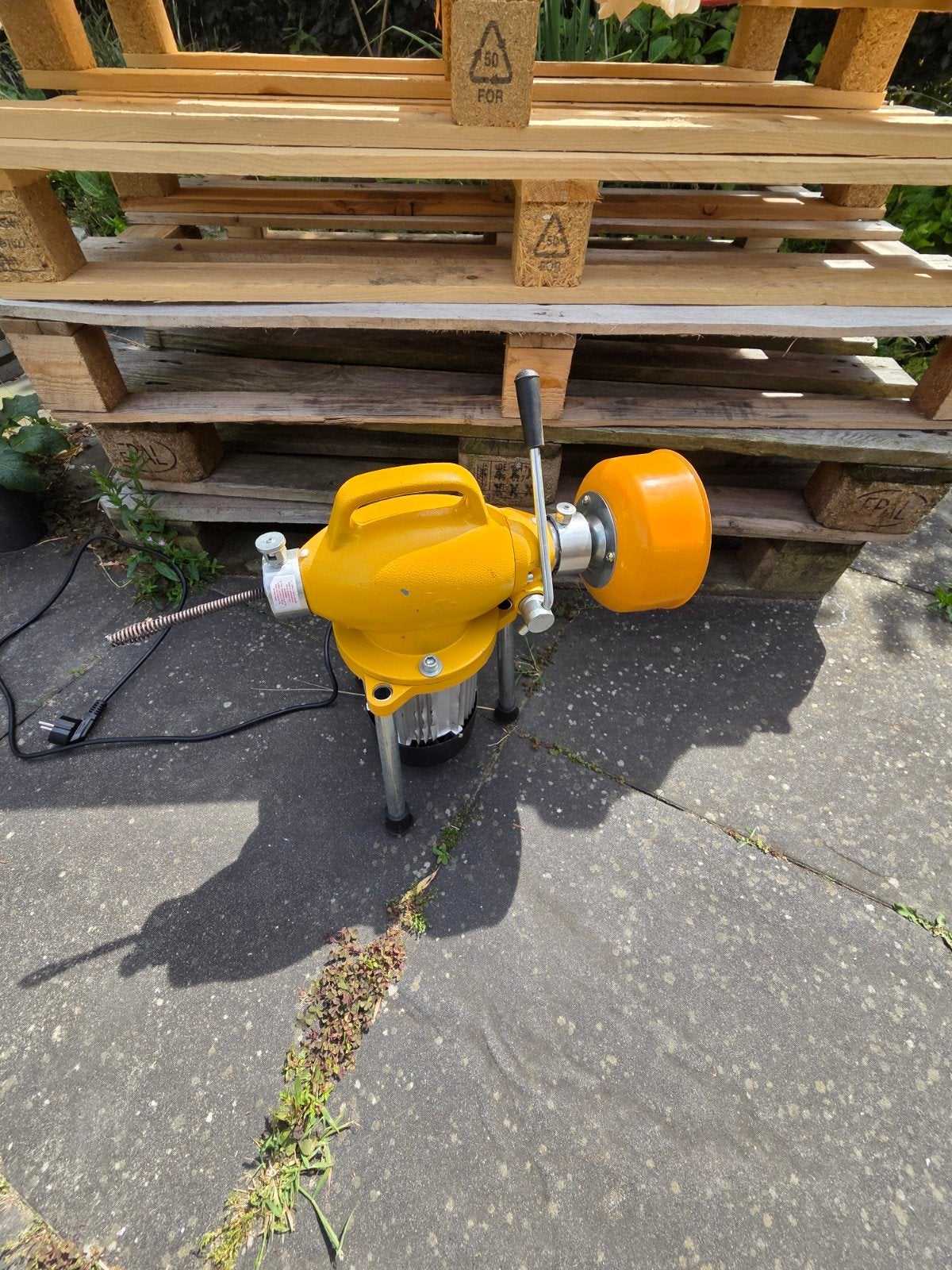 Riool ontstopper, rioolmachine, ontstopper, riool machine, Ophalen of Verzenden, Gebruikt