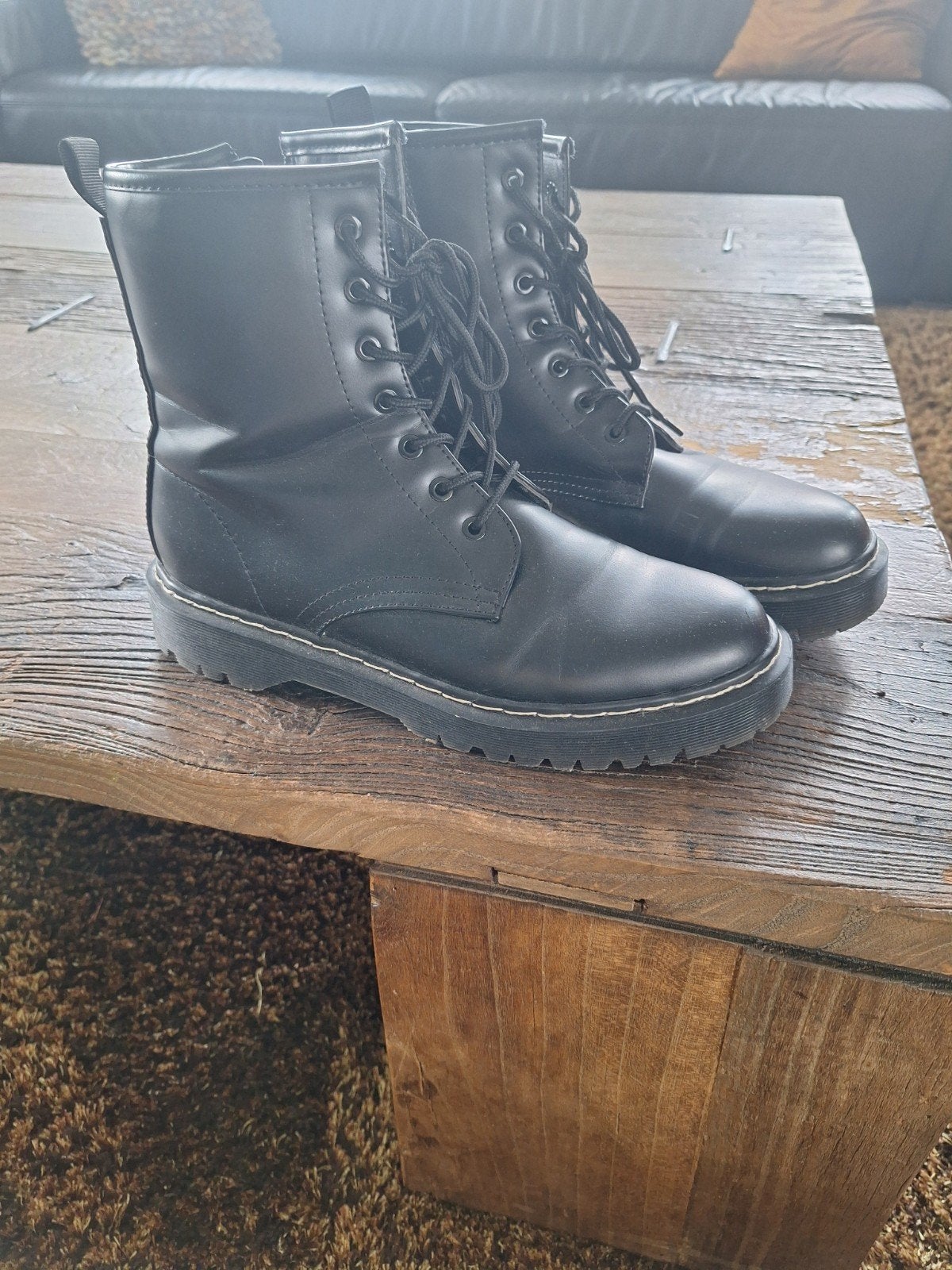 Stoere damesschoen, maat 41, Kleding | Dames, Schoenen, Ophalen of Verzenden, Zo goed als nieuw, Zwart, Sneakers of Gympen