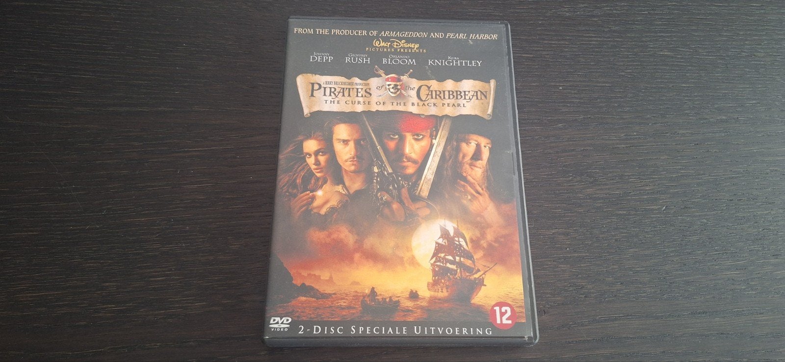 Pirates of the Caribbean: The Curse of the Black Pearl 2DVD, Vanaf 12 jaar, Ophalen of Verzenden, Zo goed als nieuw, Actiethriller