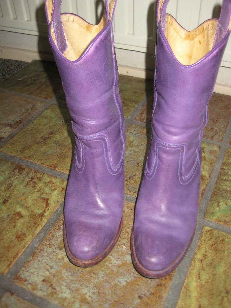 Laarzen Merk Sendra Paars, Kleding | Dames, Schoenen, Overige kleuren, Ophalen of Verzenden, Schoenen met hoge hakken, Gedragen