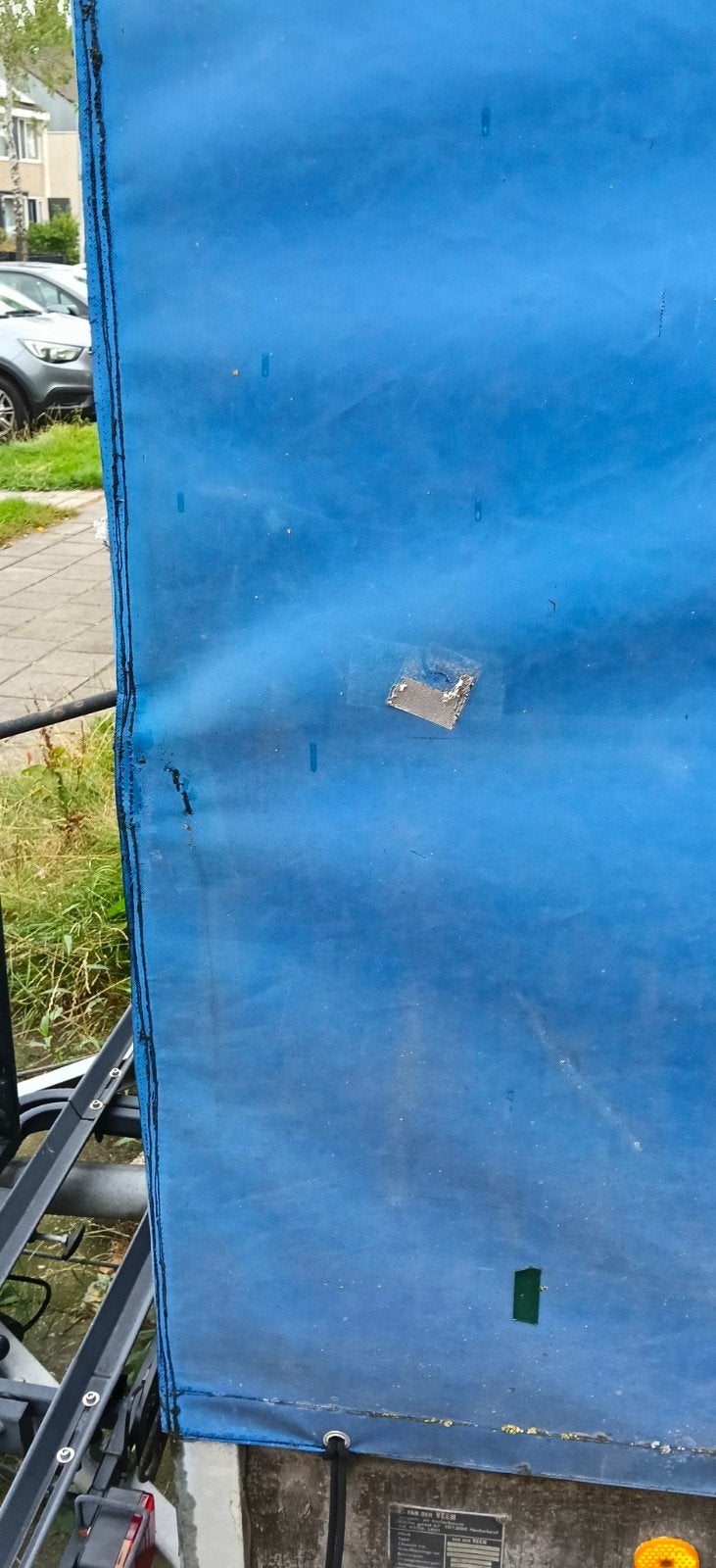 kar met huif, Gebruikt, Ophalen of Verzenden, 150 tot 200 cm, Hout