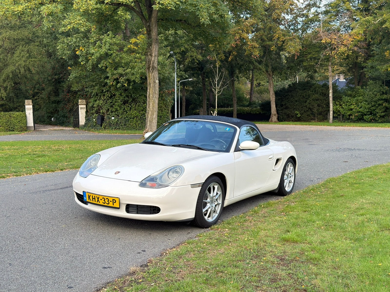 Porsche boxster 986 2001, Automaat, Dealer onderhouden, Zwart, Cabriolet
