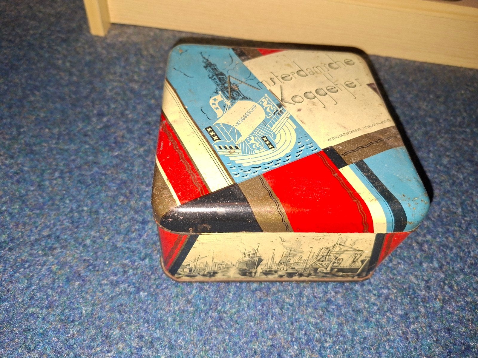 Retro blikken, Ophalen of Verzenden, Gebruikt, Overige