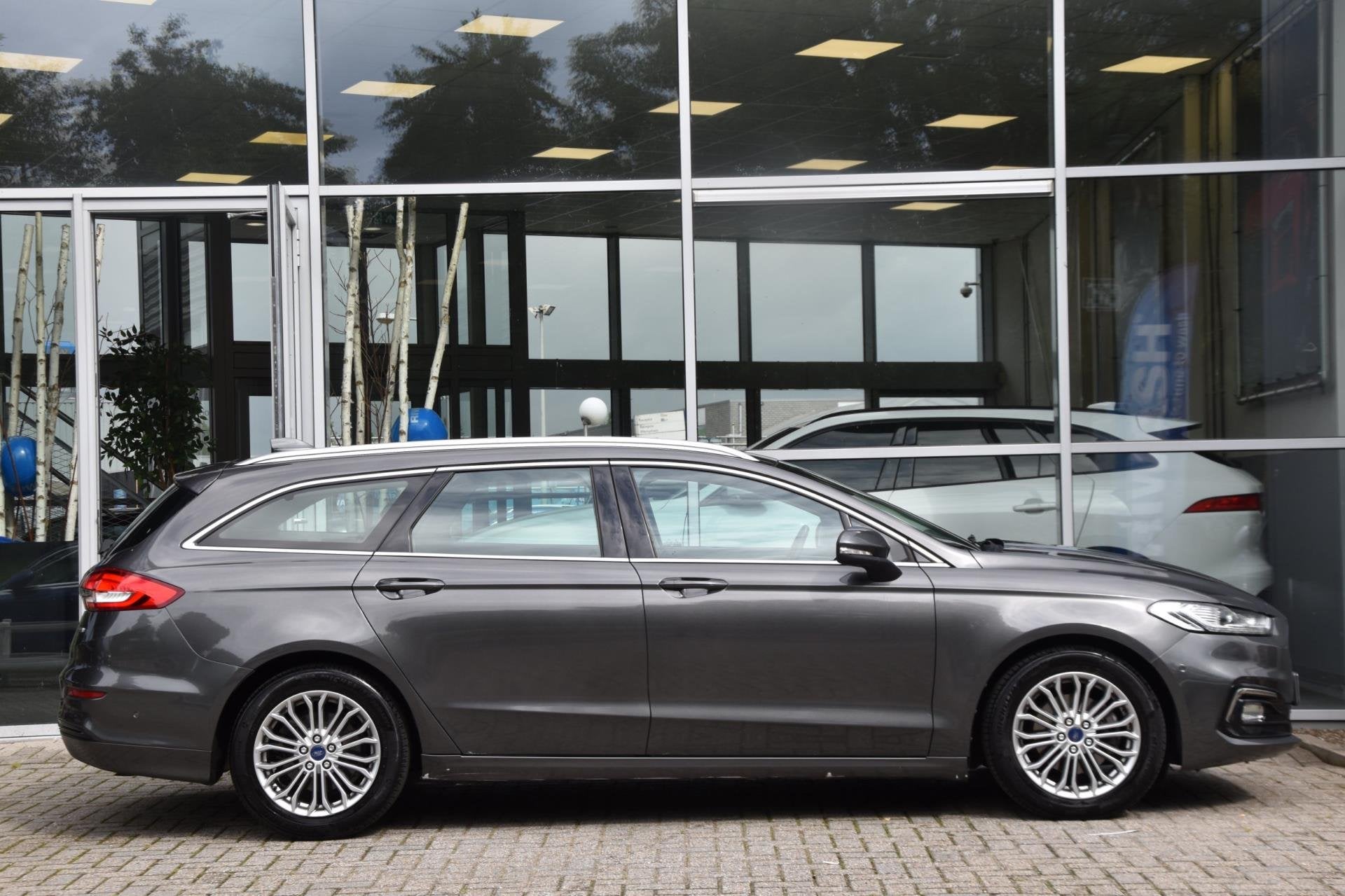 Ford Mondeo Wagon 2.0 IVCT HEV Titanium Aut. Airco Navi. Btw, Stof, Gebruikt, 4 cilinders, Mondeo