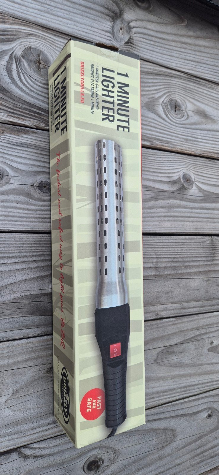Grizzly Grills 1 Minute Lighter, Ophalen, Zo goed als nieuw, Grizzly Grills