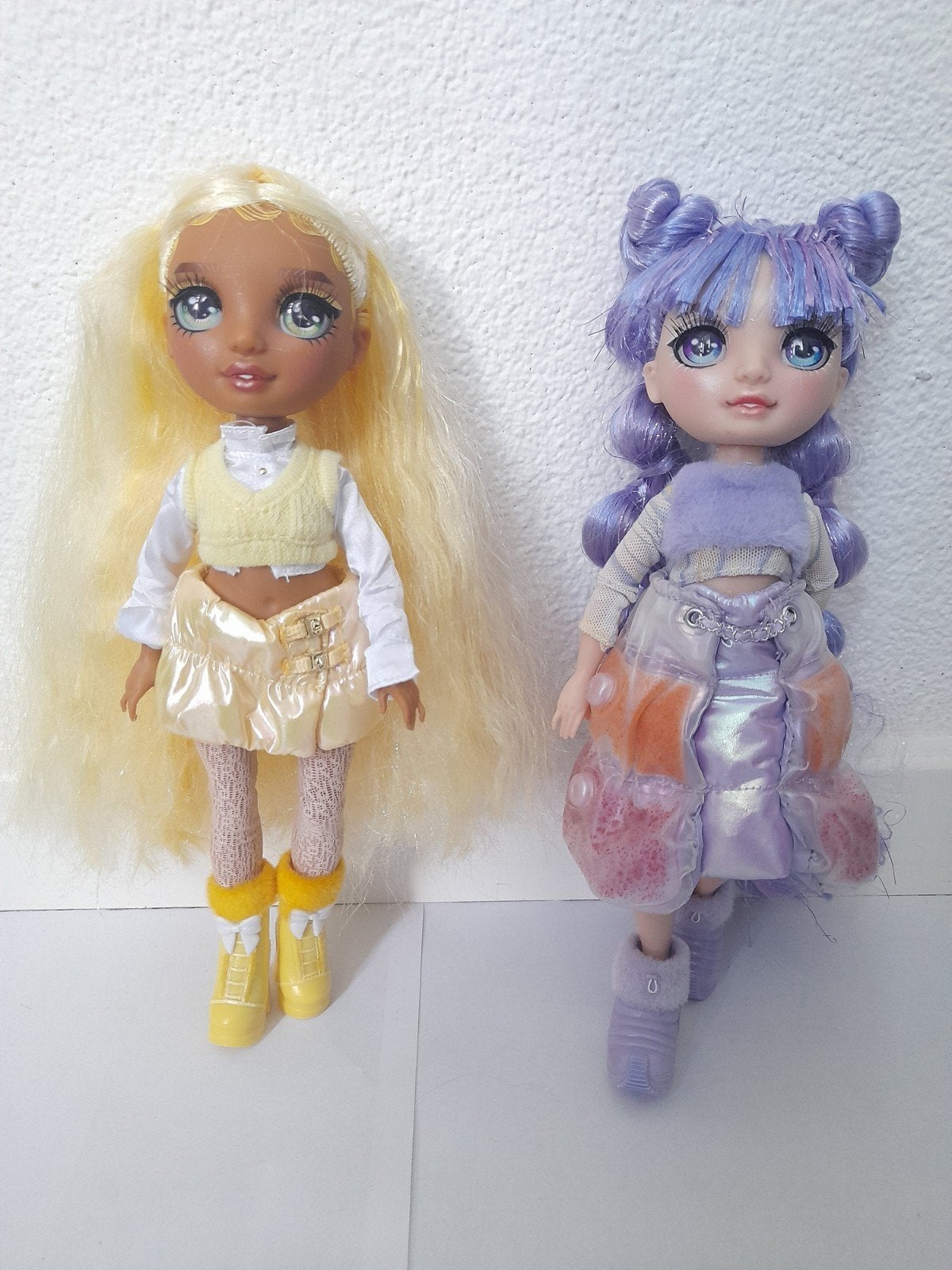 Rainbow High poppen met extra kleding en accessoires, Ophalen of Verzenden, Zo goed als nieuw, Overige typen