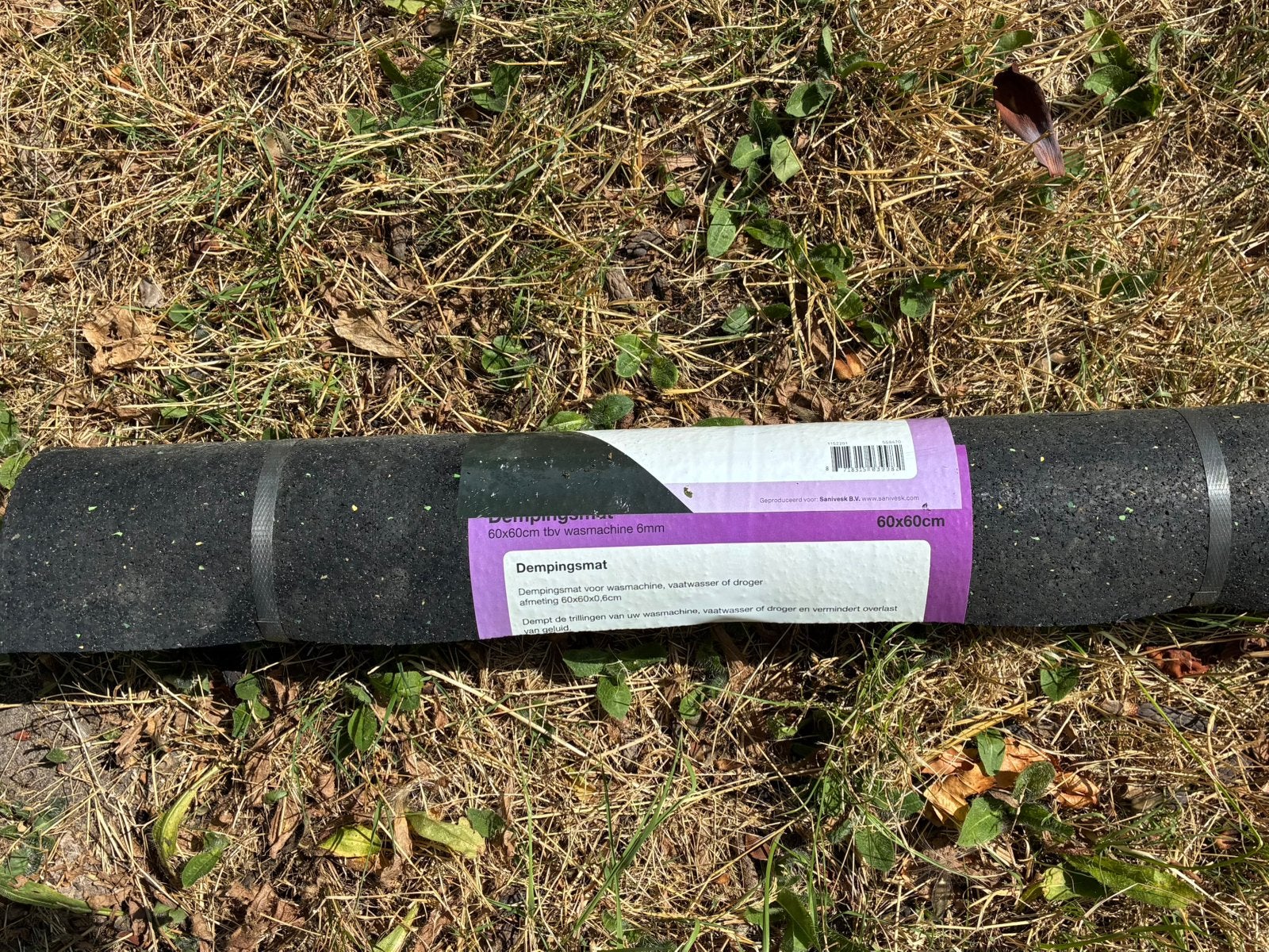 Dempingsmat (voor onder wasmachine of droger), Ophalen, Nieuw