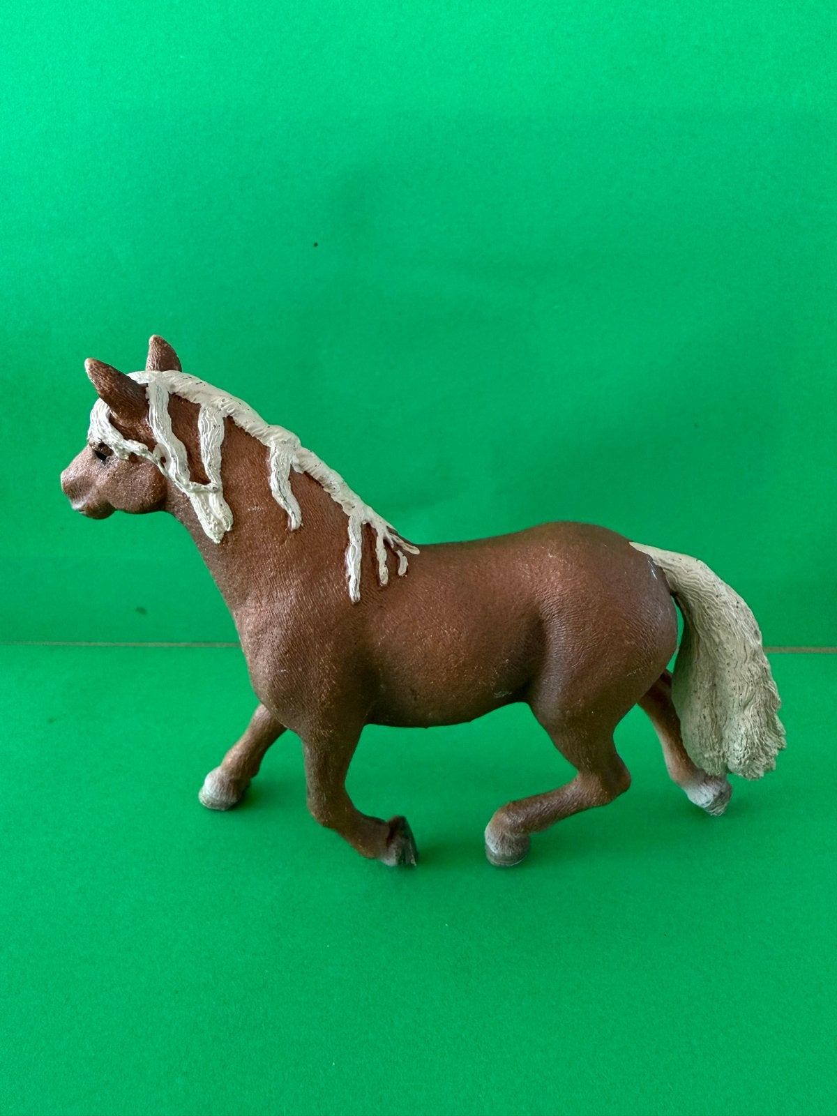 Schleich Haflinger Hengst - Gedetailleerd Speelgoedpaard, Ophalen of Verzenden, Gebruikt, Jongen of Meisje