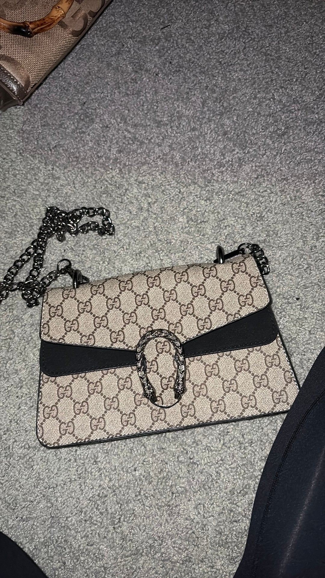 Gucci tas, Ophalen of Verzenden, Nieuw, Zwart, Schoudertasje