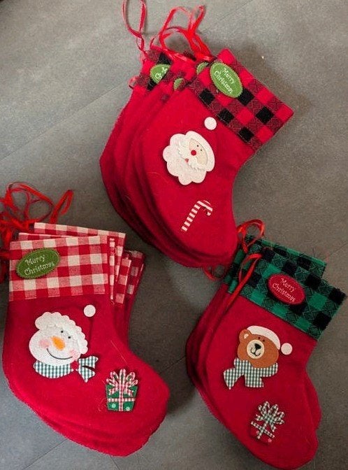 Kerst sokjes 24 stuks, Ophalen of Verzenden, Nieuw