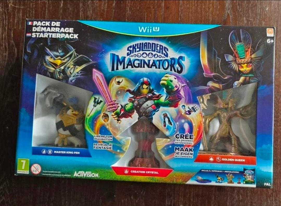 Skylanders Imaginators Starterpack WII U, Avontuur en Actie, 2 spelers, Ophalen of Verzenden, Zo goed als nieuw