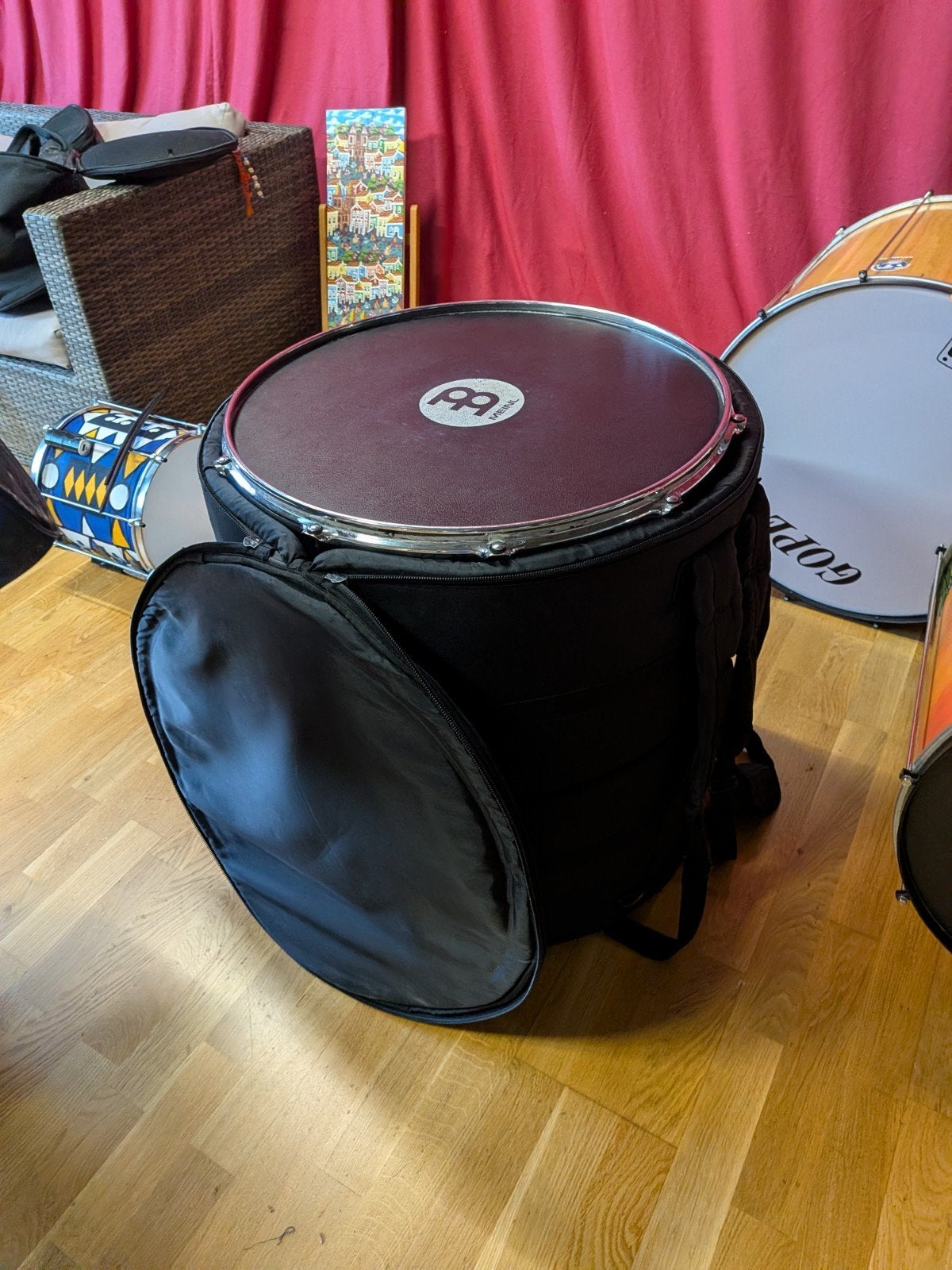 Meinl Surdo met draagtas en riem, Ophalen, Zo goed als nieuw, Overige merken