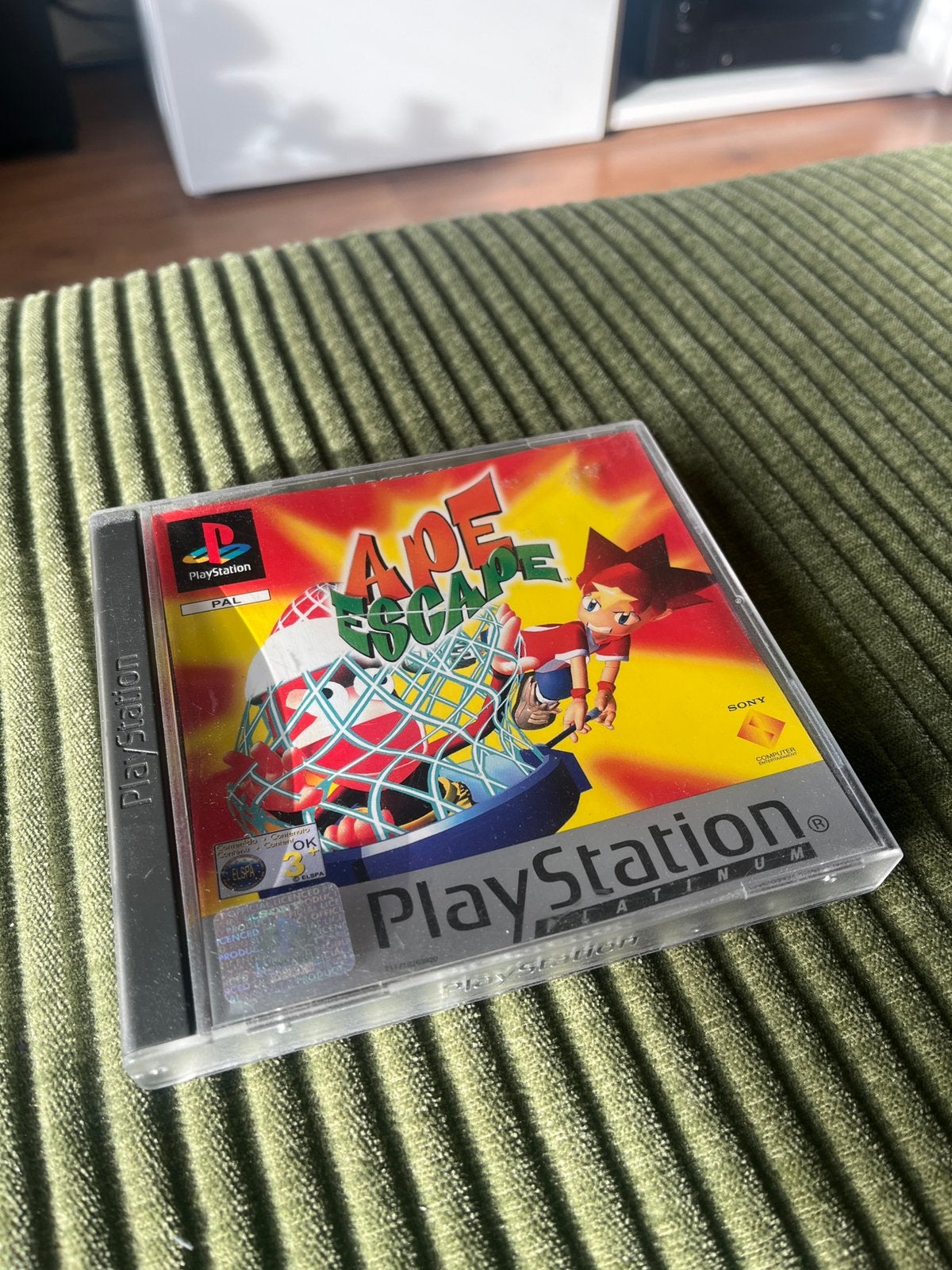 Ape Escape – PlayStation 1 / PS1 – Platinum – PAL, Avontuur en Actie, 1 speler, Ophalen of Verzenden, Zo goed als nieuw