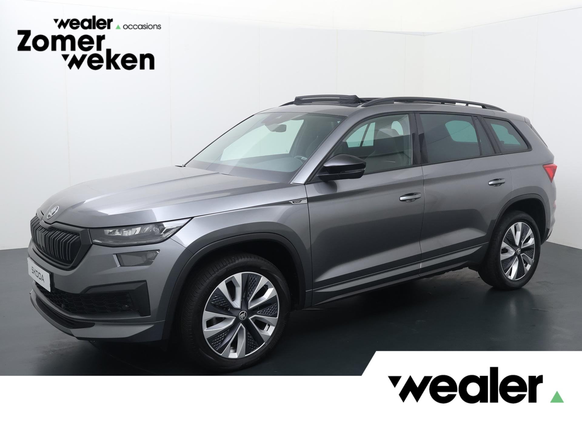 Skoda Kodiaq 1.5 TSI Sportline Business 7p. | 150 PK | Autom, 12 maanden, 4 cilinders, 14 km/l, Bedrijf