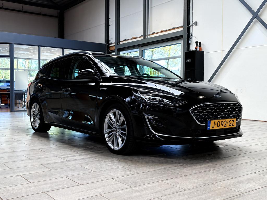 Ford FOCUS Wagon EcoBoost 125pk Vignale | Dealer onderhouden, Auto's, Ford, 125 pk, Gebruikt, 1283 kg, Zwart