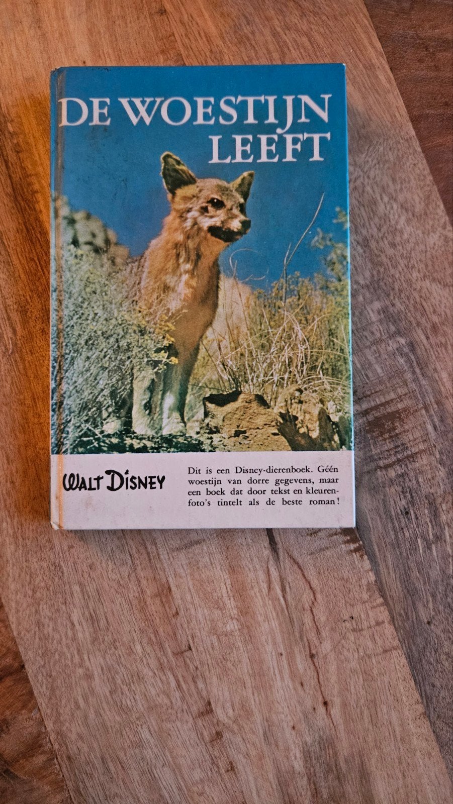 Walt Disney – De Woestijn Leeft | Geïllustreerd dierenboek, Boeken, Natuur, Ophalen of Verzenden, Gelezen, Natuur algemeen