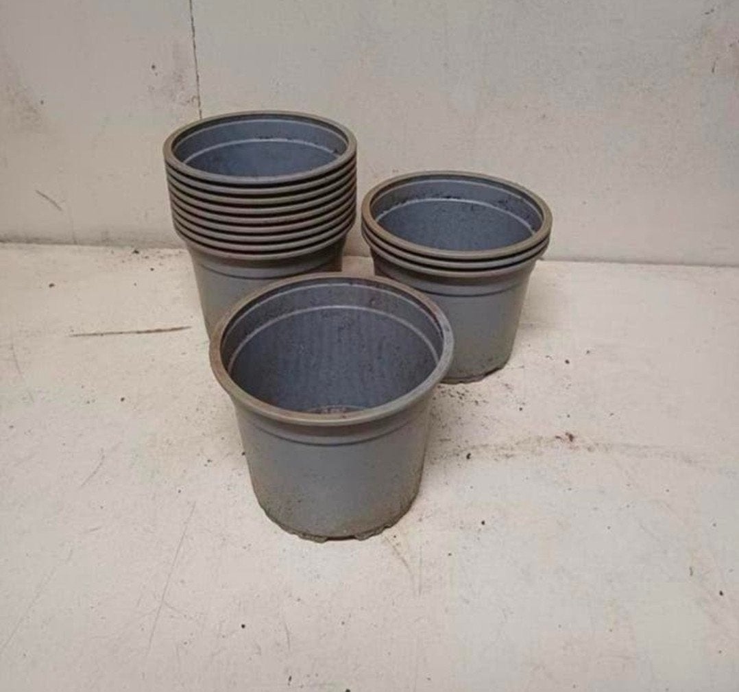 Kweekpotten plantenpotten bloempotten 1,5 liter, Tuin en Terras, Kunststof, Gebruikt, Rond, Ophalen of Verzenden