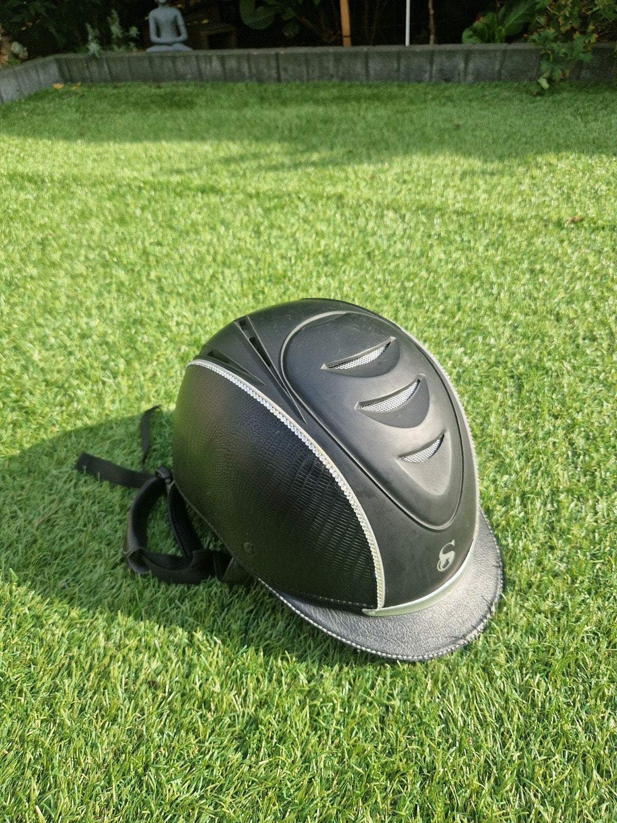Rijhelm/cap Scharf, Dieren en Toebehoren, Ophalen of Verzenden, Zo goed als nieuw, Dressuur
