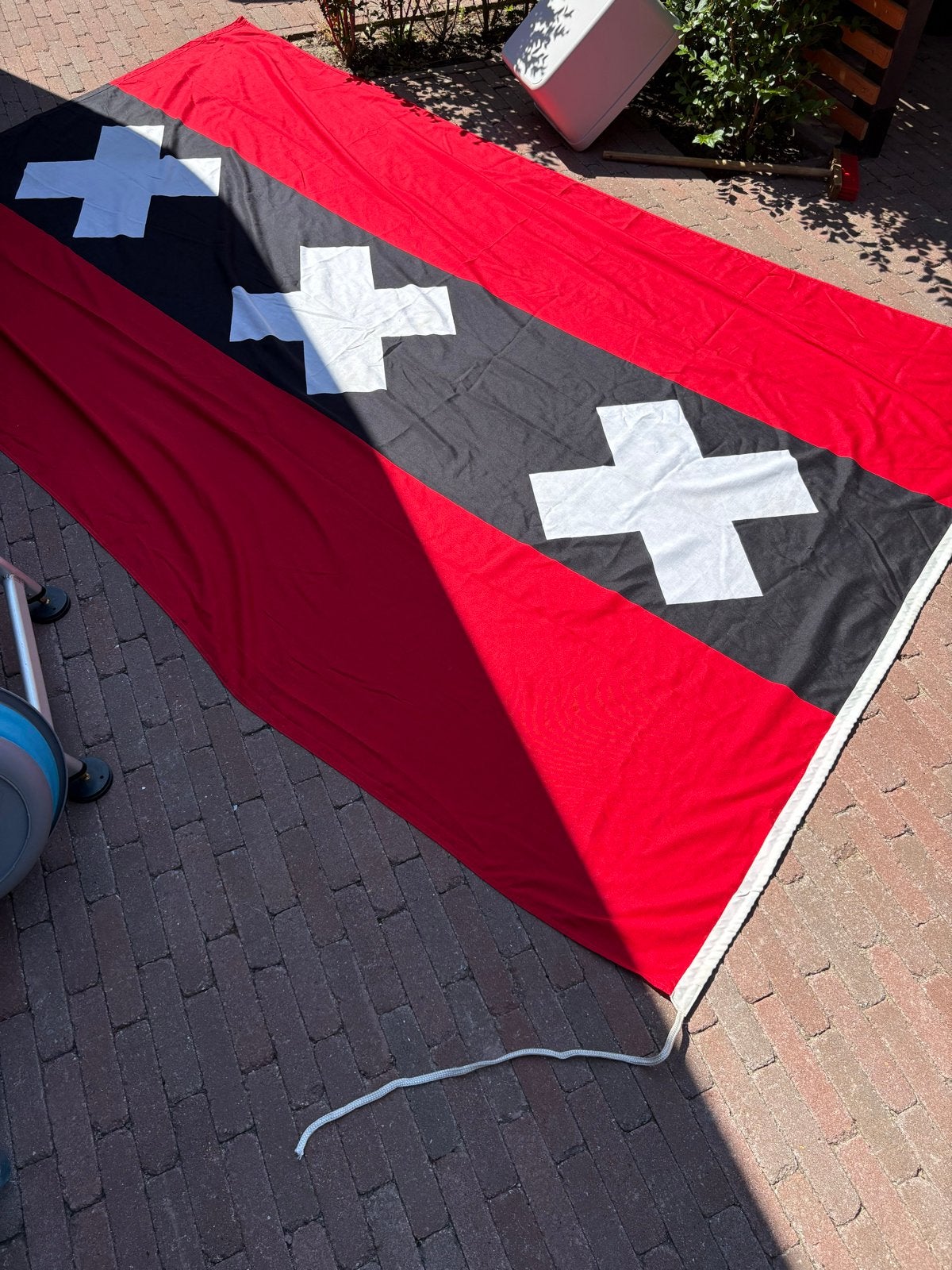 Amsterdamse vlag, Ophalen of Verzenden, Zo goed als nieuw