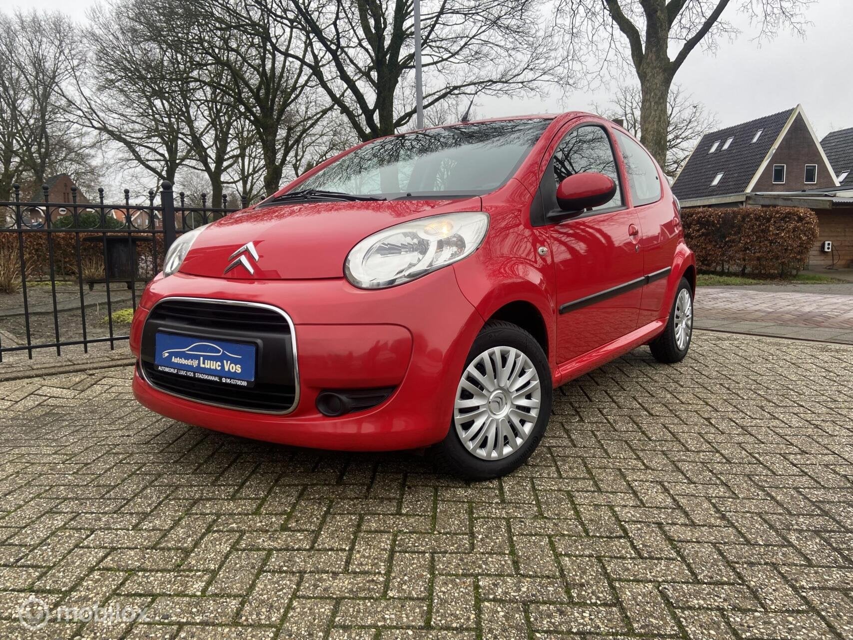 Citroen C1 1.0-12V Ambiance, A.P.K., Auto's, Voorwielaandrijving, Stof, Gebruikt, Zwart