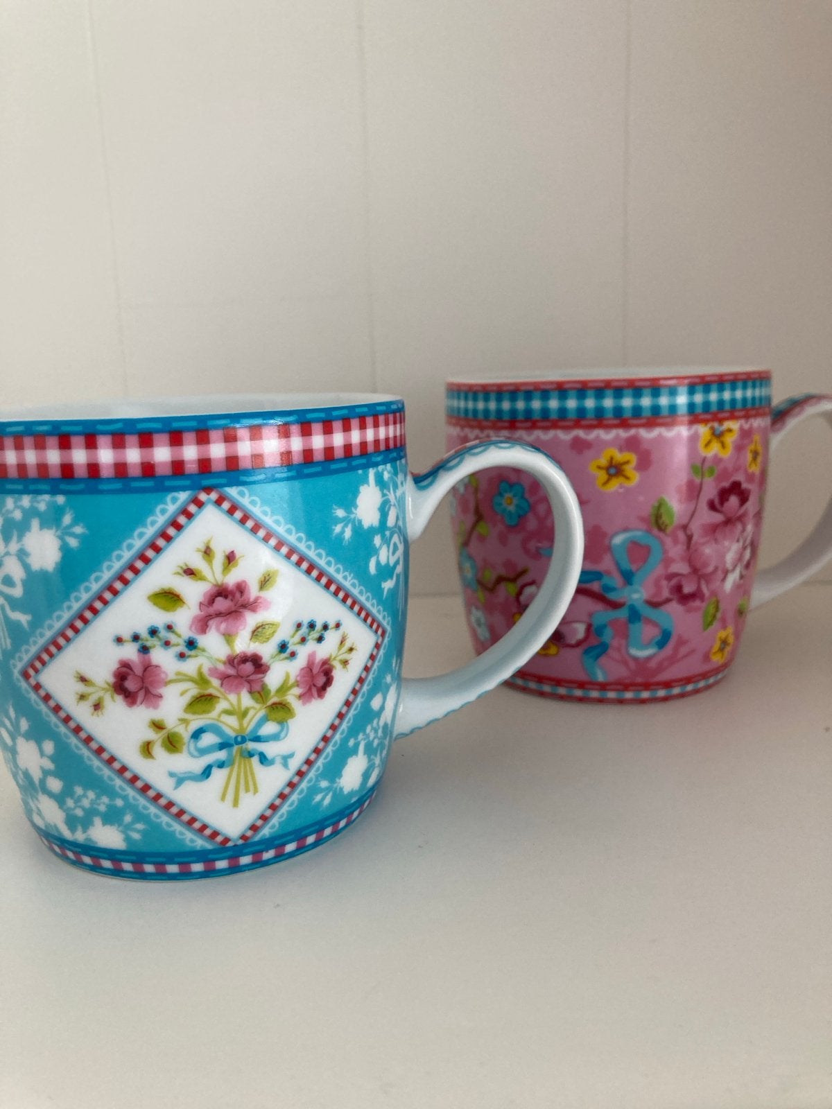 Pip Studio Royal Raja mokken  - Set van 2 bekers, Pip Studio, Zo goed als nieuw, Modern, Porselein
