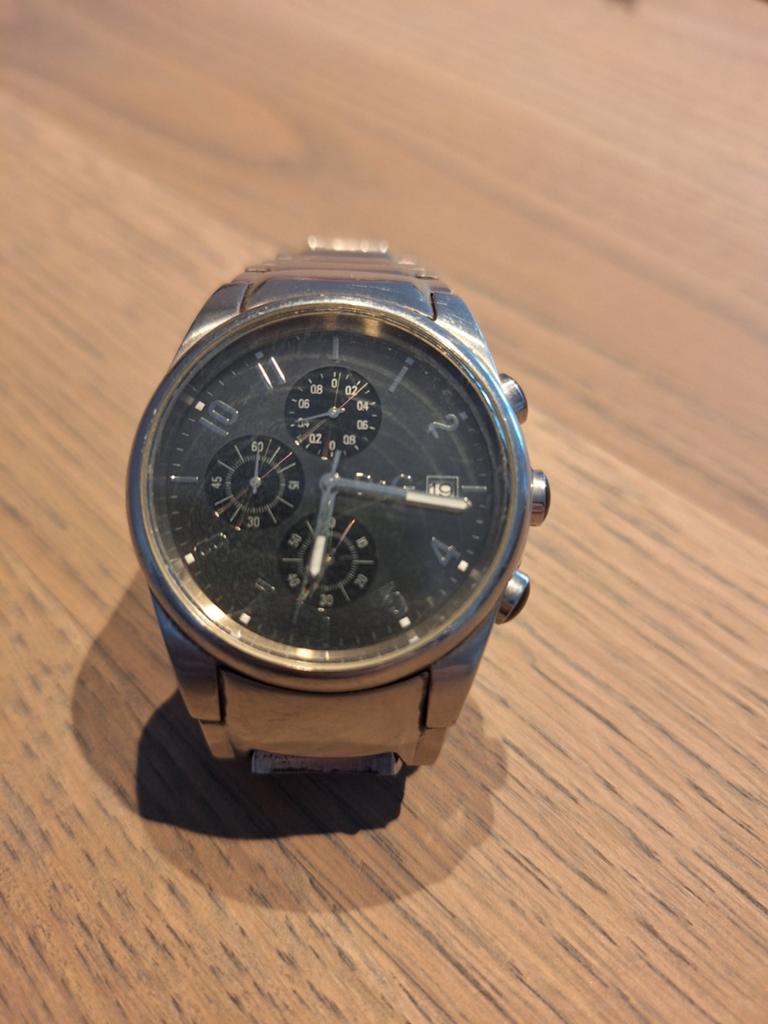 D&G Dolce & Gabbana stalen herenhorloge, Ophalen of Verzenden