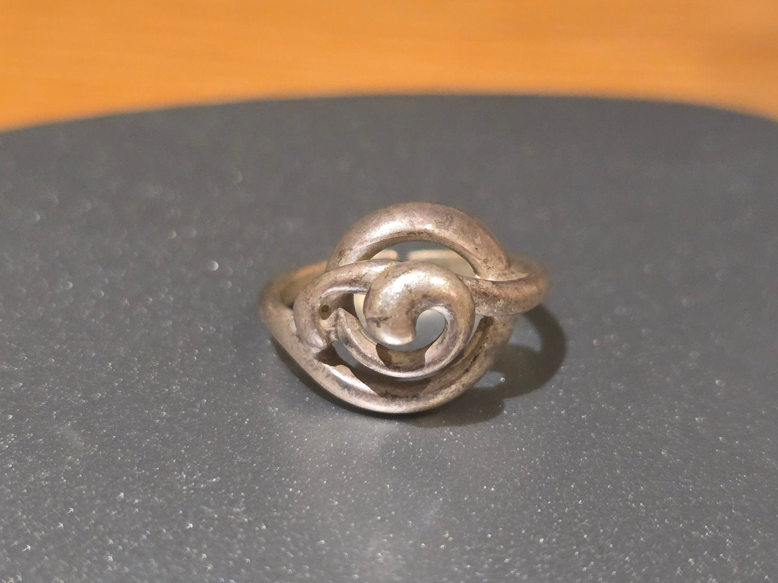 Zilveren ring 835 gekeurd, Gebruikt, Ophalen of Verzenden, Kleiner dan 17, Dame of Heer