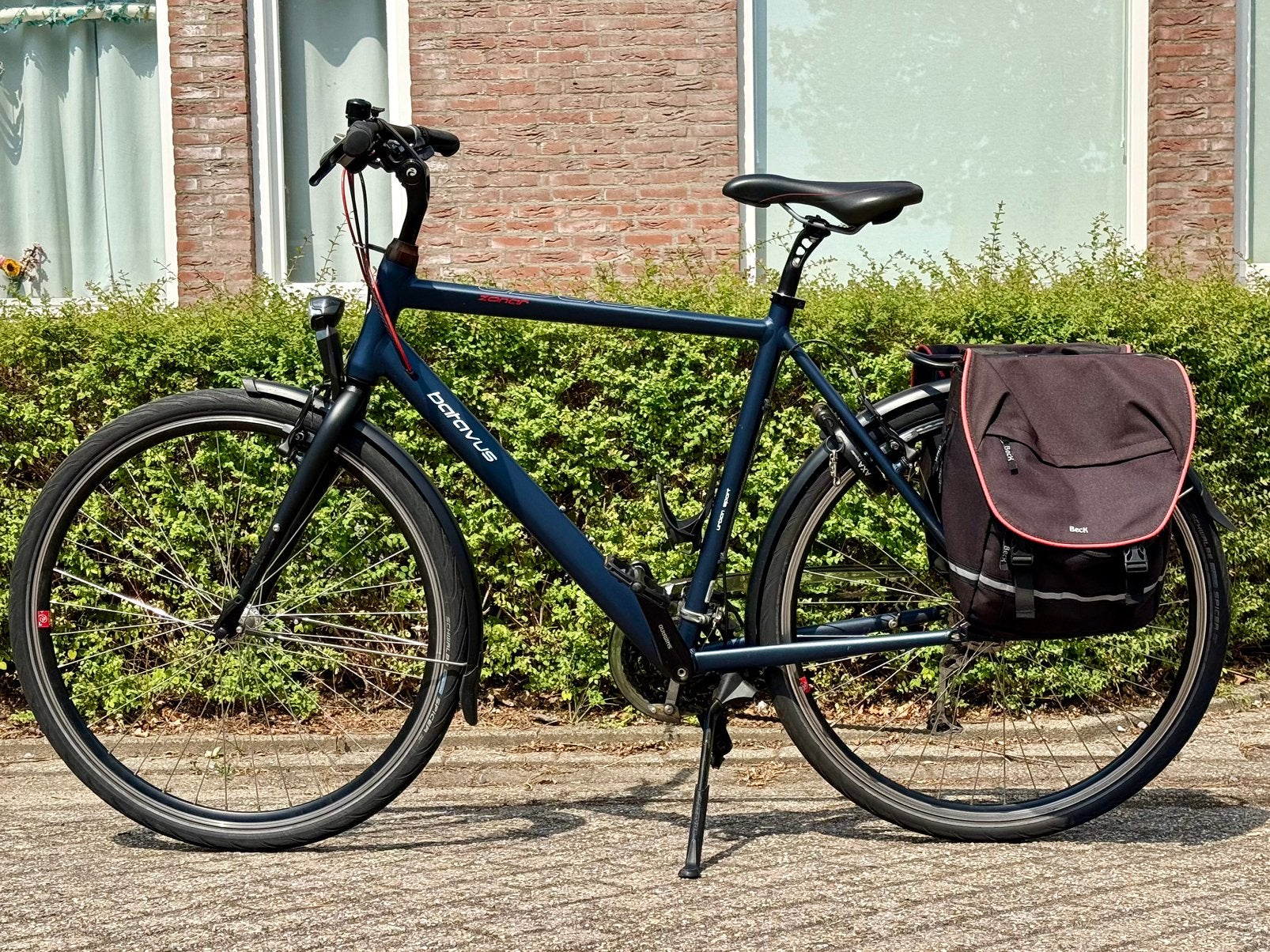 Batavus Zonar Urban Sport | 27 versnellingen | Hybride, Ophalen, 28 inch, Gebruikt, Velgrem