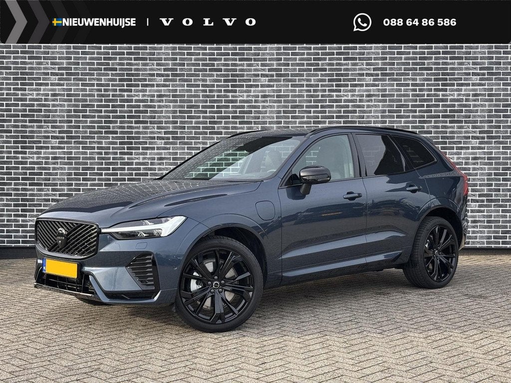 Volvo XC60 2.0 T6 Plug-in hybrid AWD Plus Black Edition | Gr, Auto's, Volvo, Automaat, 12 maanden, Gebruikt, Euro 6