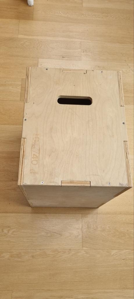Plyo Box / Jump Box - 3-in-1 Houten Fitness Box, Ophalen, Zo goed als nieuw, Benen, Overige typen