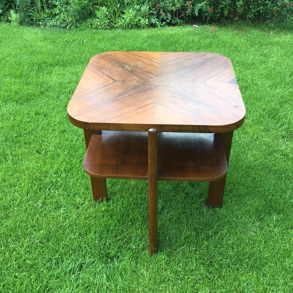 Art Deco bijzettafeltje, Ophalen