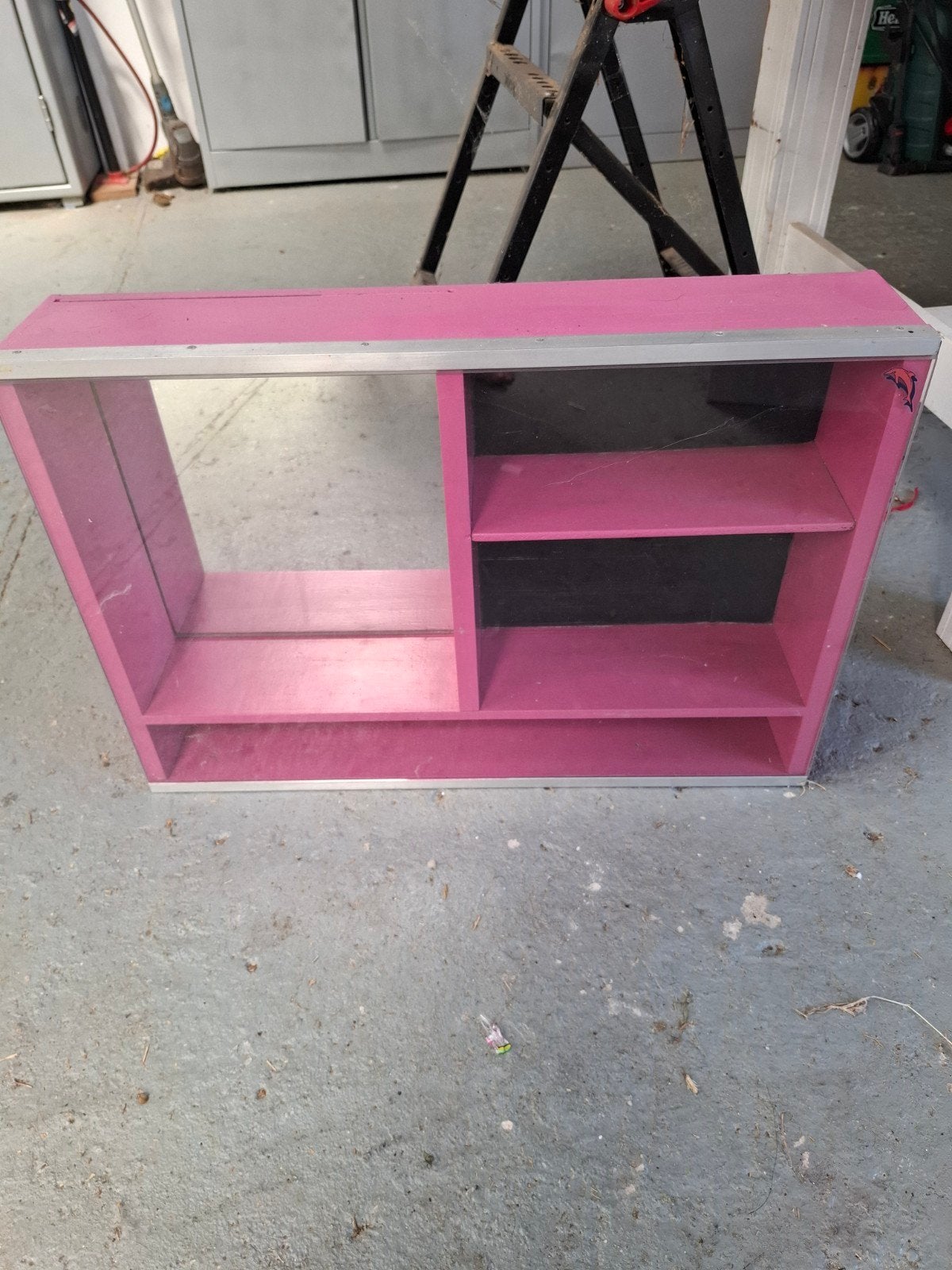 roze prijzenkast, Huis en Inrichting, Ophalen, 25 tot 50 cm, 50 tot 100 cm, Minder dan 100 cm