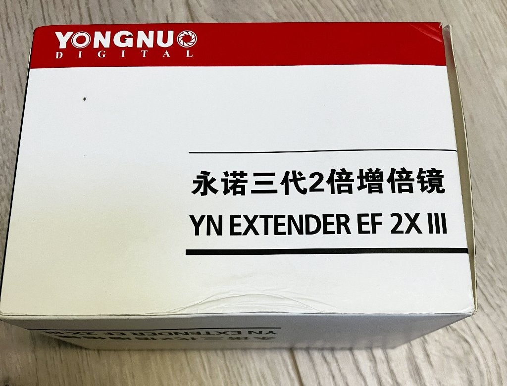 YN Extender EF 2X III, Ophalen of Verzenden, Zo goed als nieuw, Canon EF, Toebehoren