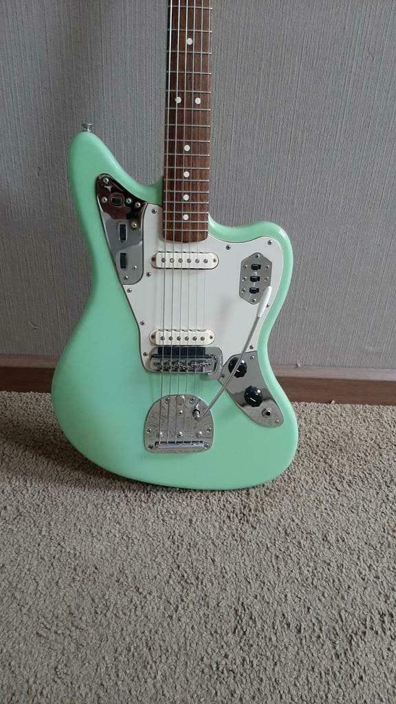 Fender Jaguar USA october 2003, Ophalen of Verzenden, Zo goed als nieuw, Solid body, Fender