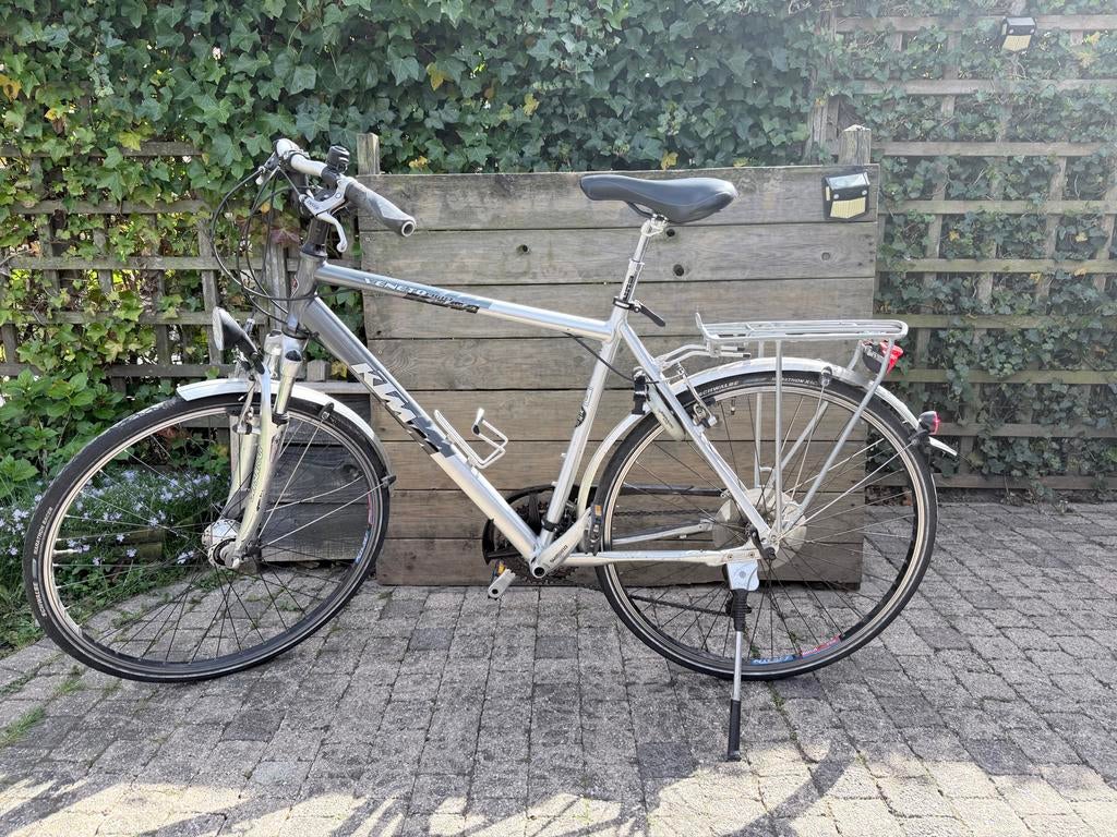 Nette herenfiets - Ideaal voor dagelijks gebruik, Fietsen en Brommers, Fietsen | Heren | Herenfietsen, Gebruikt, Velgrem, Versnellingen