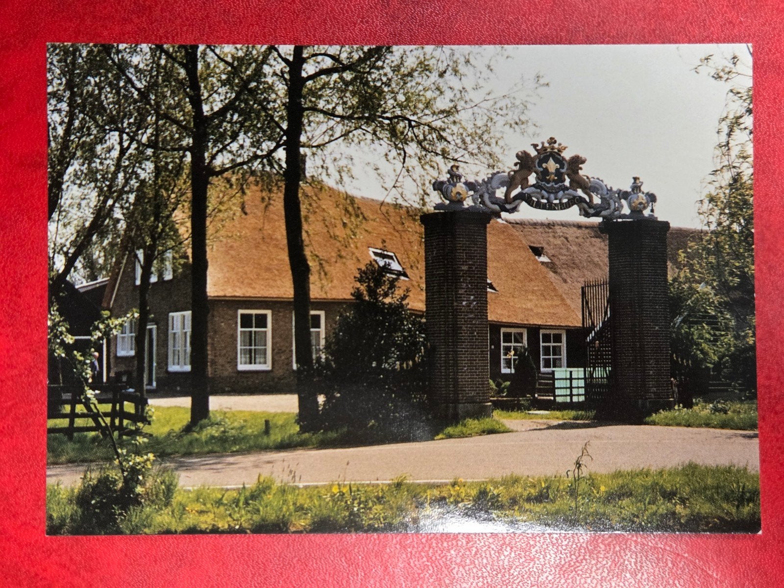 Reeuwijk bij Gouda Oukoopsedijk boerderij Wiltenburg, Ophalen of Verzenden, 1960 tot 1980, Zuid-Holland