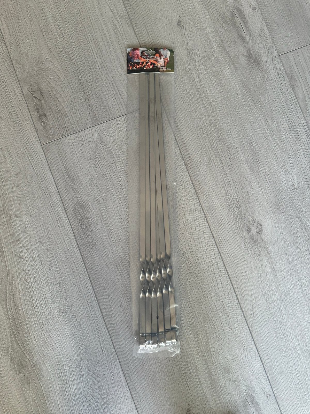 BBQ Spiezen 6 per pakket-55 cm lang,1 cm breed, Ophalen of Verzenden, Nieuw