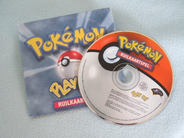 Collector's item: CD-Rom Pokémon Play it! Ruilkaartspel, Hobby en Vrije tijd, Verzamelkaartspellen | Pokémon, Ophalen of Verzenden