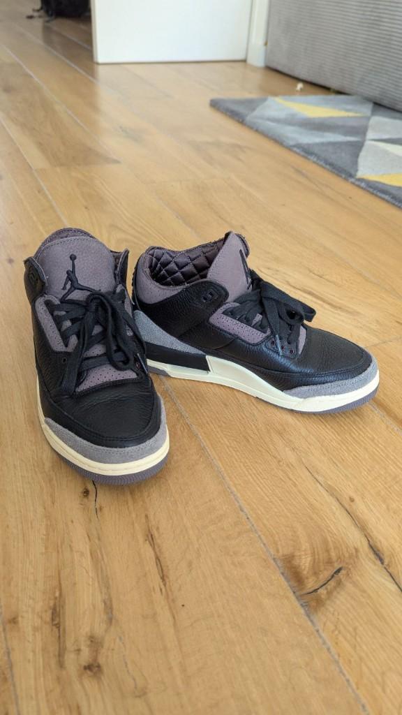 Nike Air Jordan 3 Black X A Ma Maniére size 40, Zwart, Nieuw, Ophalen of Verzenden, Sneakers of Gympen