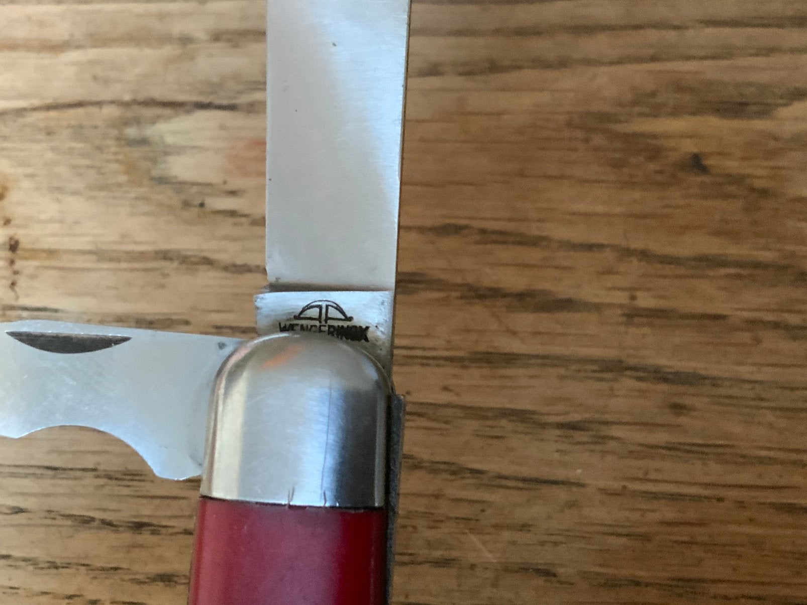 Vintage Zwitsers Militair Zakmes Wengerinox 57, Ophalen of Verzenden