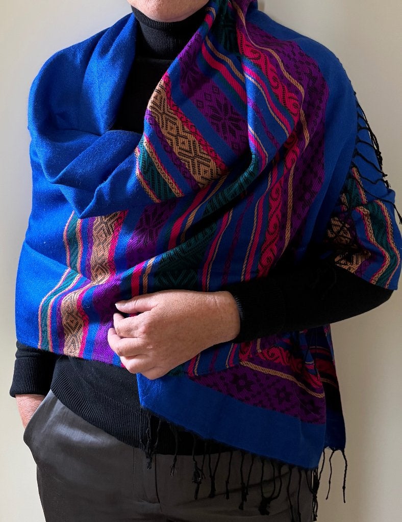 Sjaal, Kleding | Dames, Ophalen of Verzenden, Zo goed als nieuw, Maat 38/40 (M), Sjaal